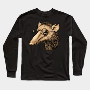 The Intellectual Anteater: Nosing into Knowledge Long Sleeve T-Shirt